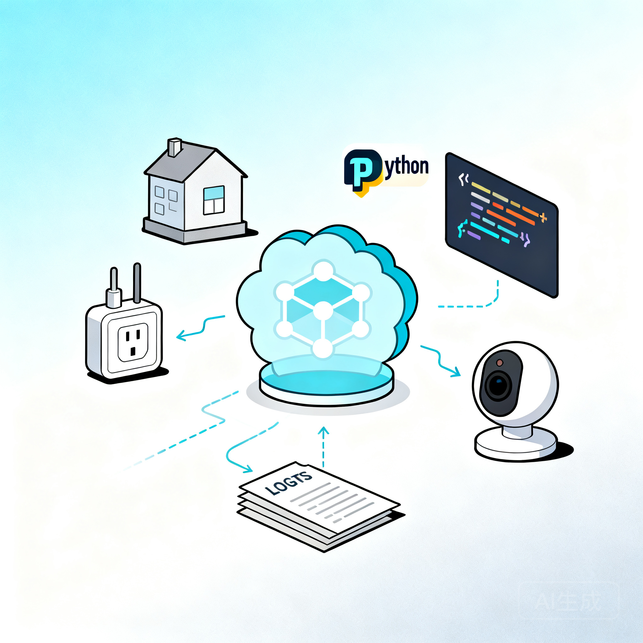 用Python对接本地大模型做家用物联网设备日志巡检