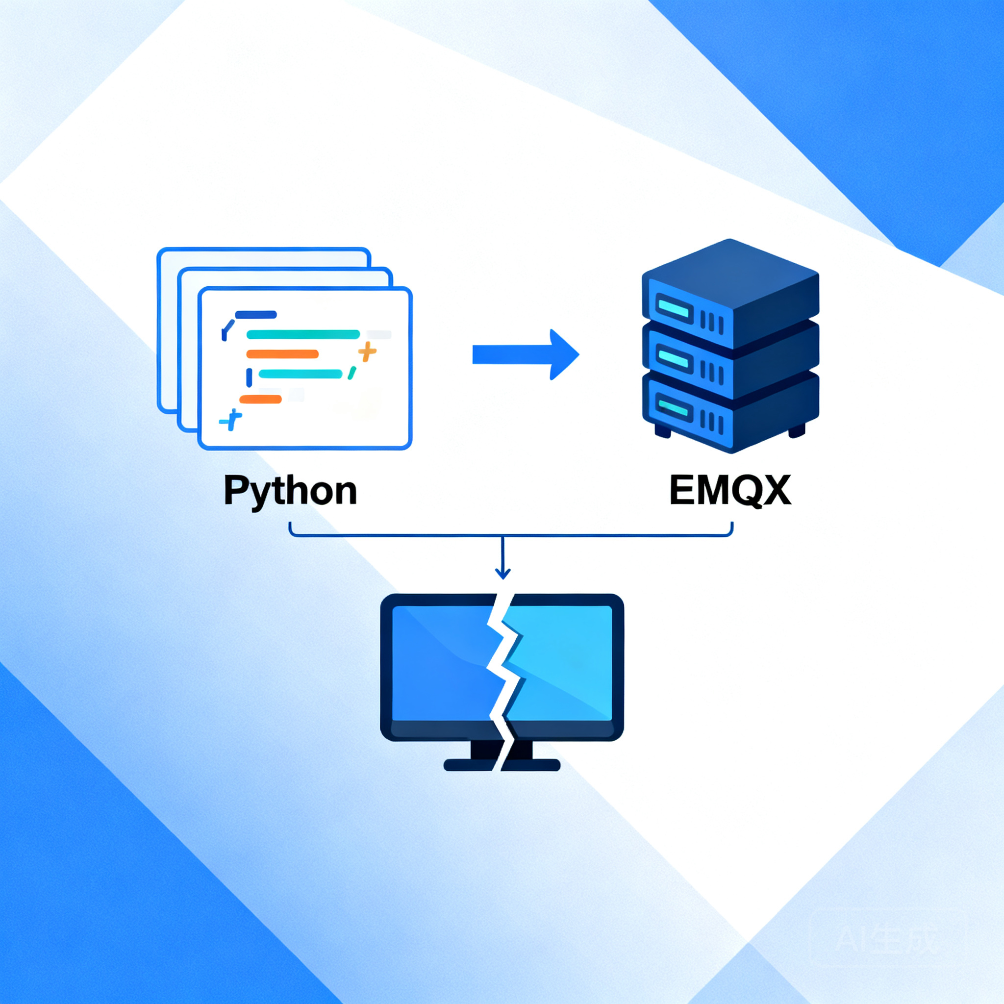 Python对接EMQX踩坑：订阅全主题为啥收不到设备离线消息？