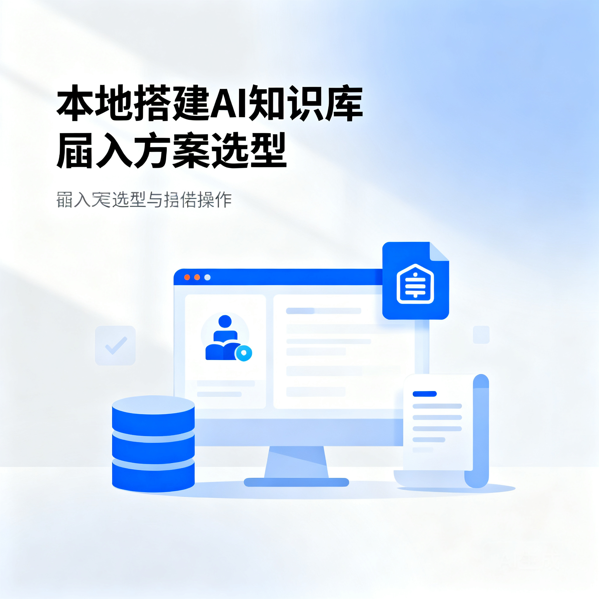 本地搭建AI知识库的嵌入方案选型与实操