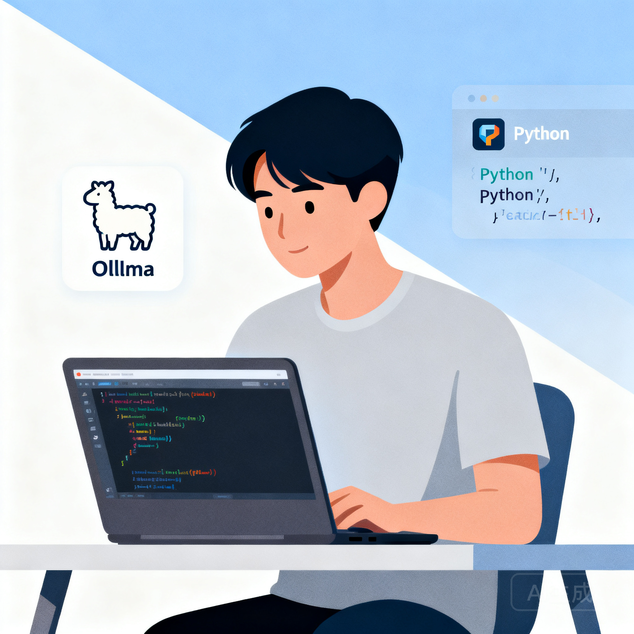 用Python对接本地Ollama写轻量问答脚本